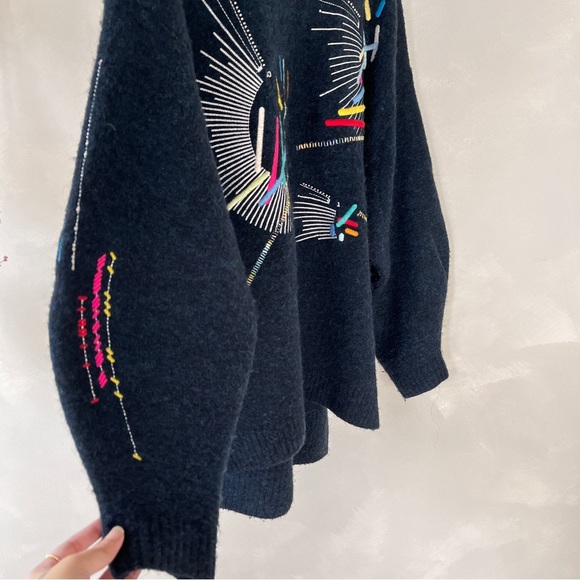 &Other Stories Navy Sweater - Picture 5 of 8